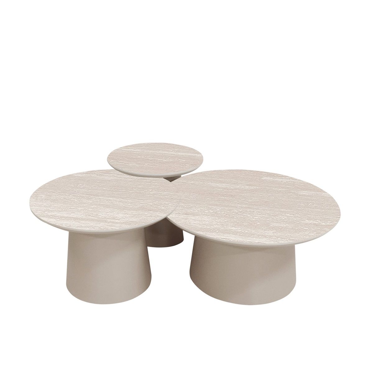 Ensemble de table basse en céramique