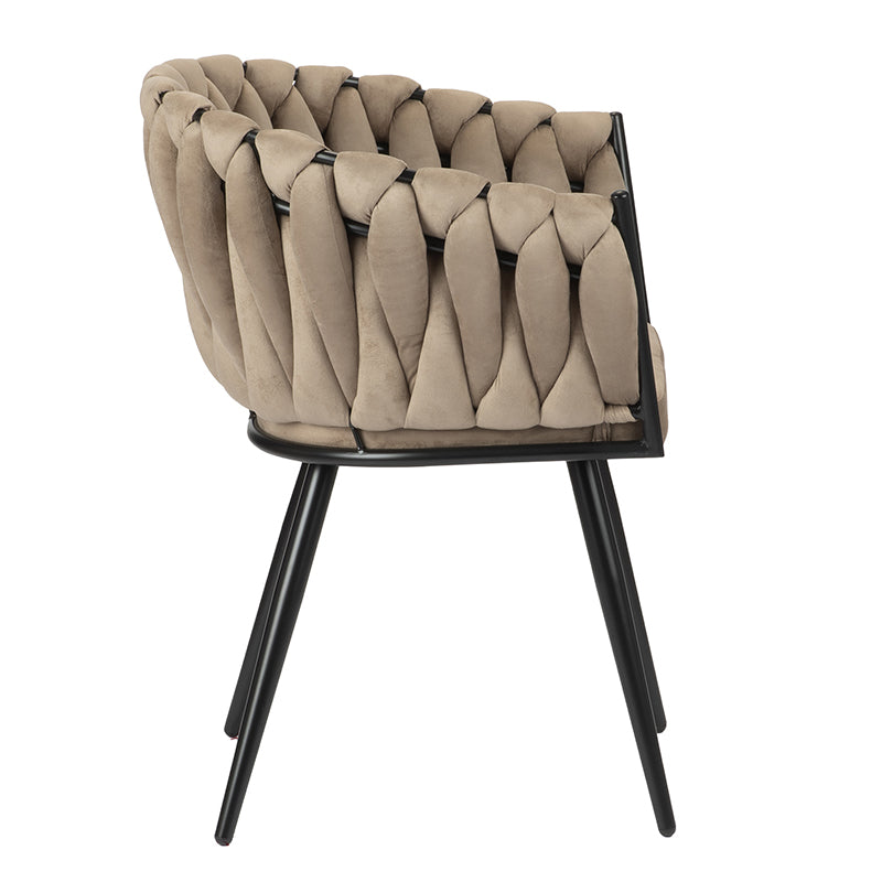 Chaise Wave Sand White