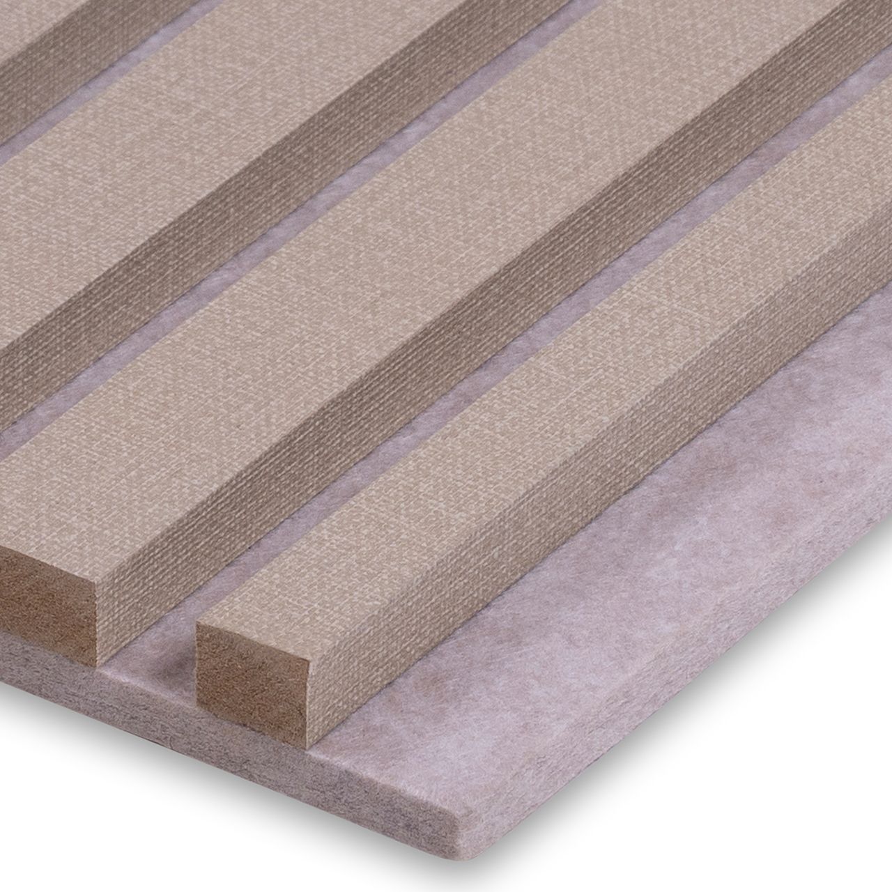 Panneau acoustique Woodline lin brun