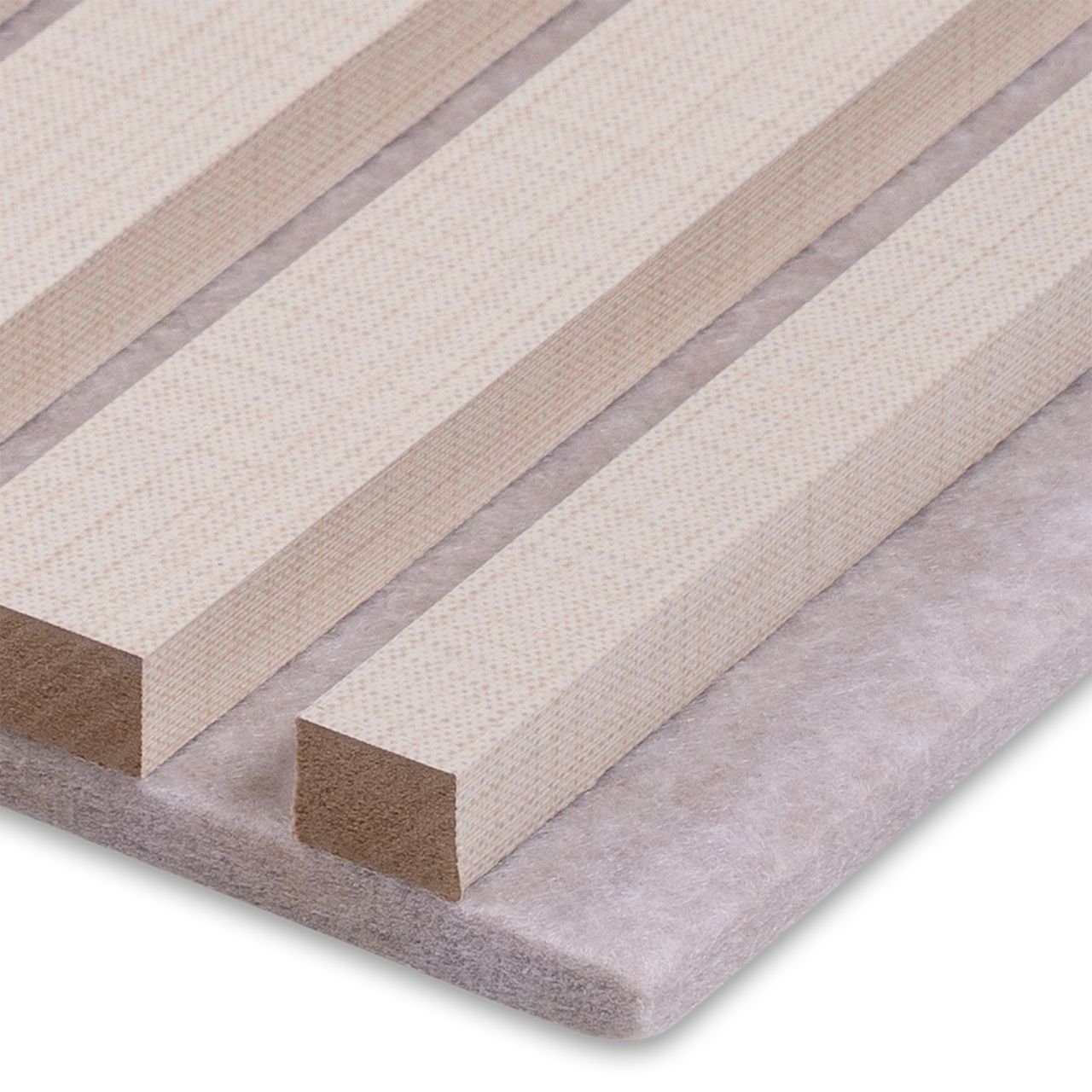 Panneau acoustique Woodline Lin beige