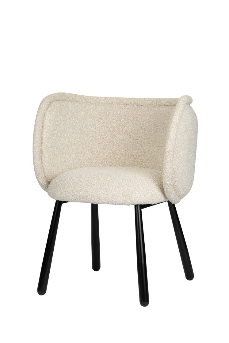 Fauteuil Panda Blanc Perle