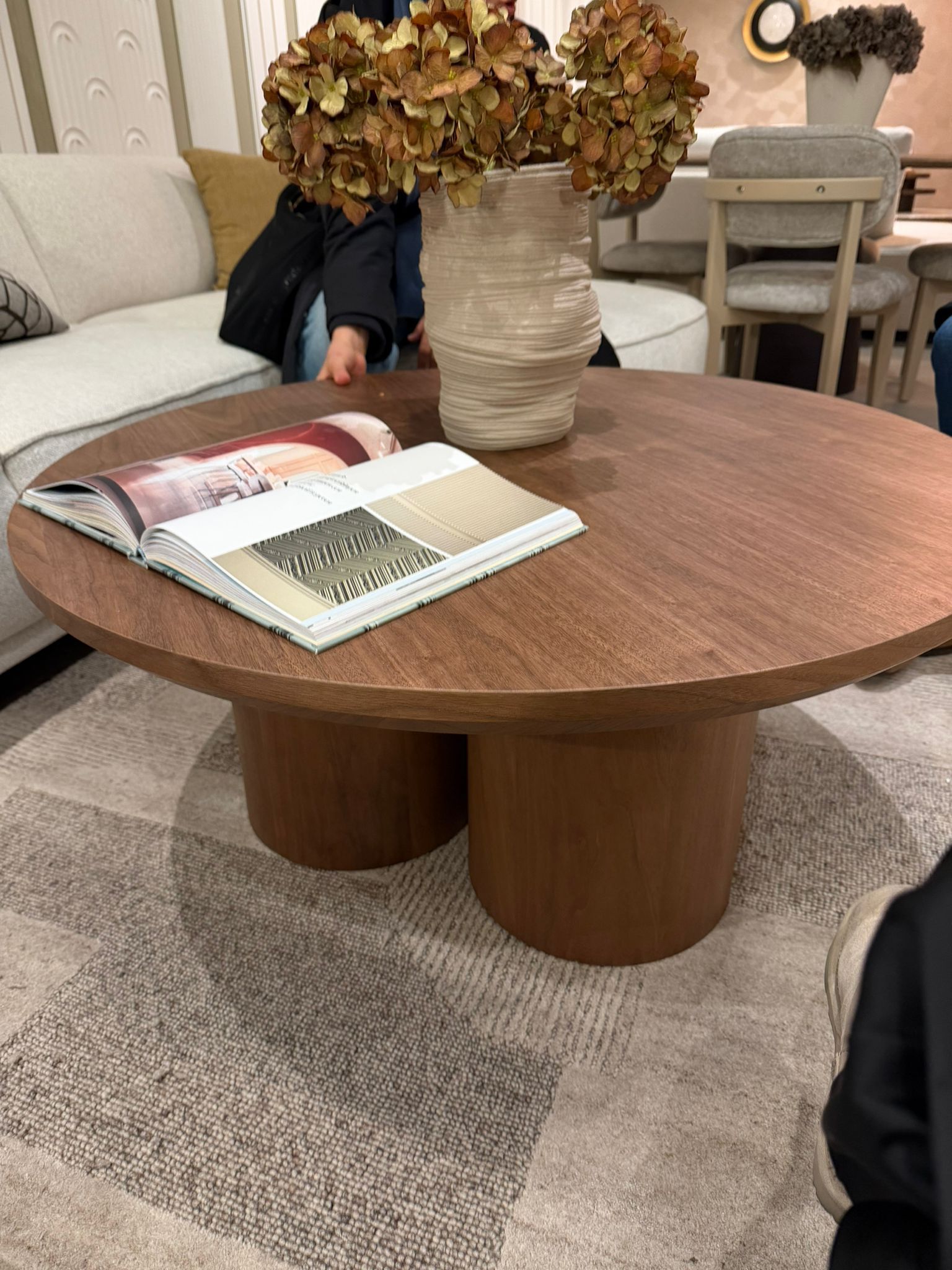 Table basse ronde Oslo