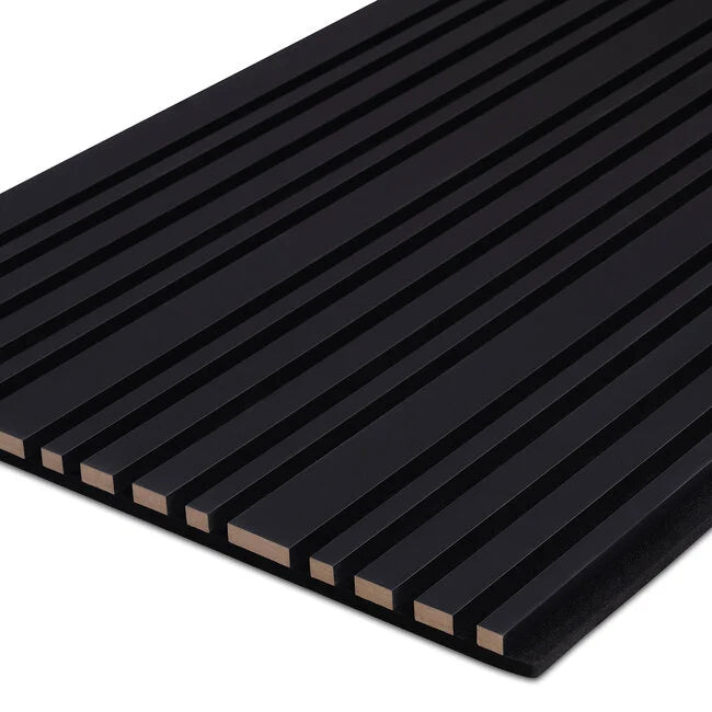 Panneau acoustique Woodline Noir Perle
