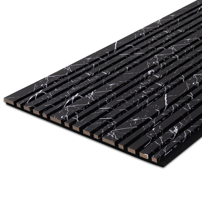 Panneau acoustique Woodline en marbre noir