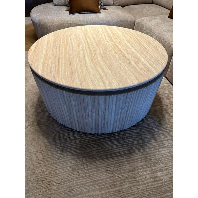 Travertine Coffee Table
