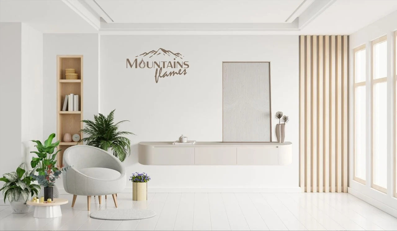 Meuble TV Japandi blanc