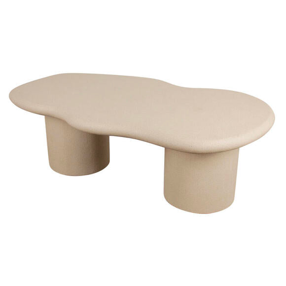 Table basse scandinave en microciment