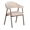 Chaise scandinave couleur fauve