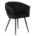 Chaise Wave noire