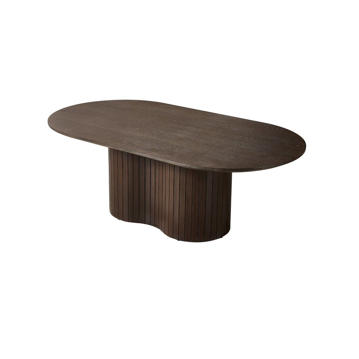 Table basse ovale – 130x70x45 cm