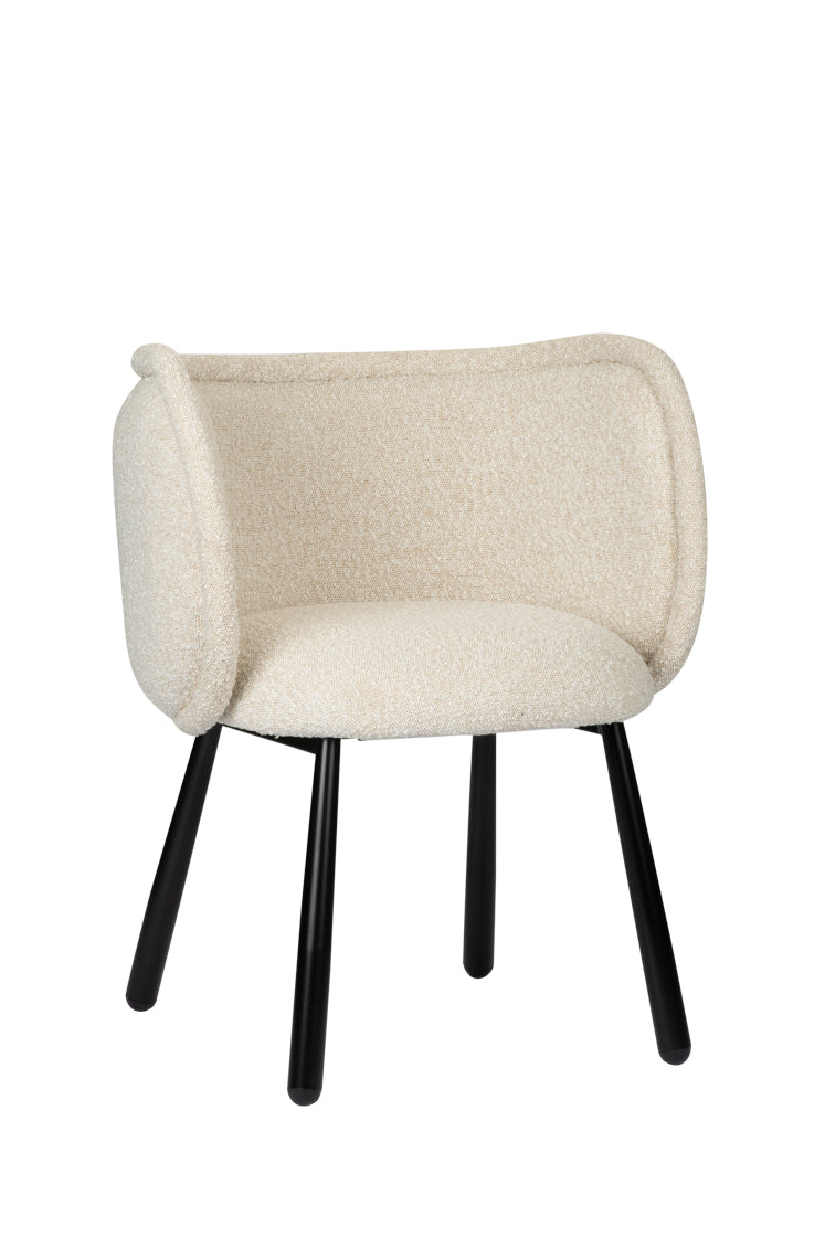 Fauteuil Panda Blanc Perle