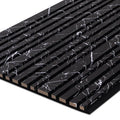Panneau acoustique Woodline en marbre noir