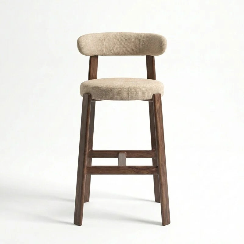 Tabouret de bar Aurelia — Luxe architectural d'inspiration japonaise