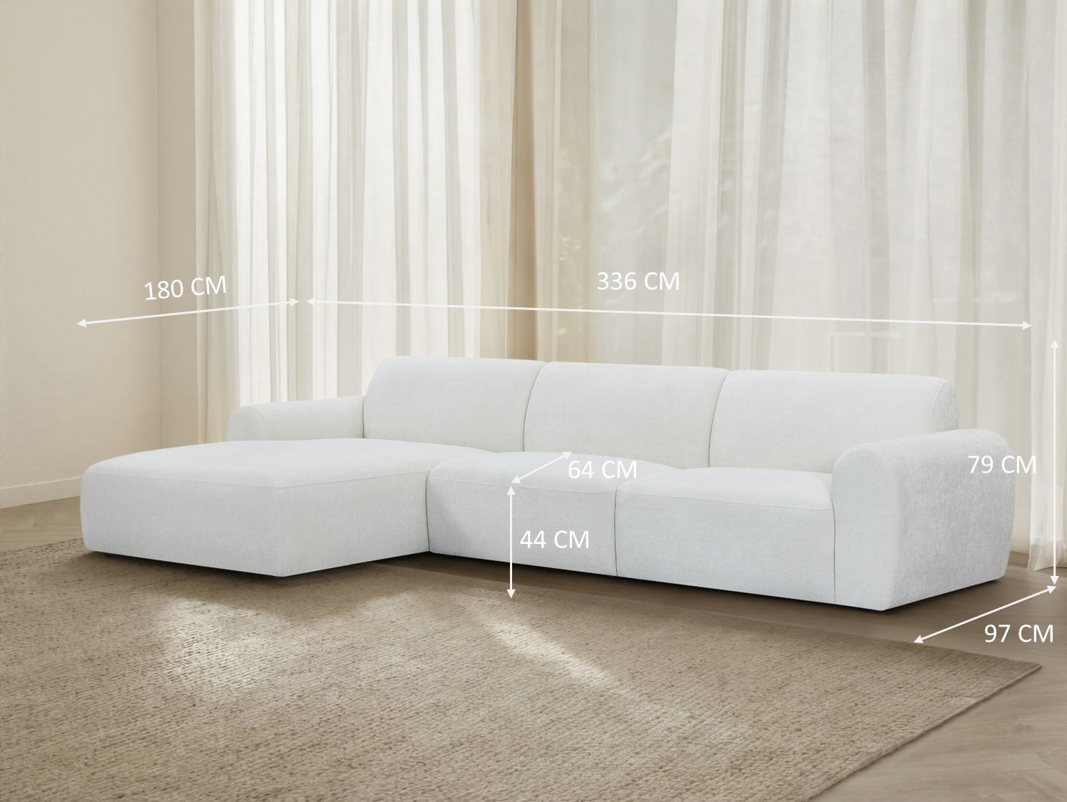 Sculptural Modular Sofa